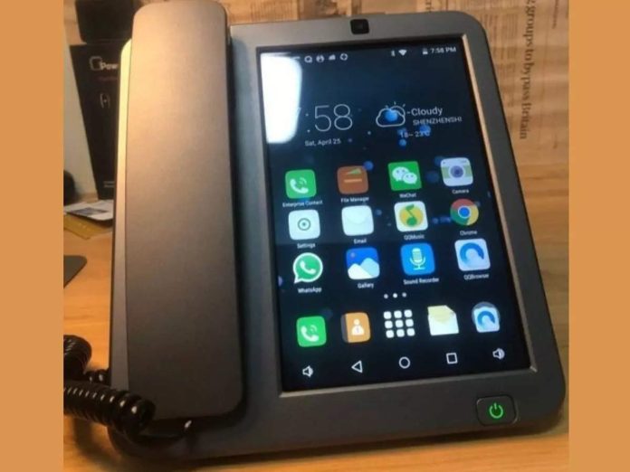 Call it landline or mobile! Amazing picture of strange phone going viral