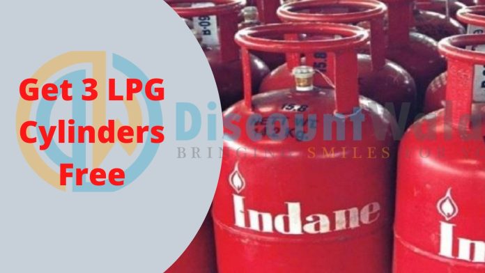 LPG Cylinders Free :Good News! Every family will get 3 LPG cylinders free annually, the government announced