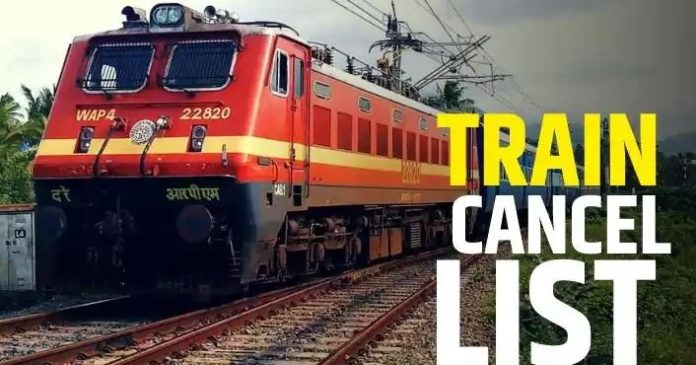 IRCTC Canceled Trains Today List: Railways canceled a total of 157 trains today, check this list before leaving for the station