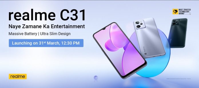 Realme C31 launched: Realme powerful smartphone launched for just Rs 8,999! Battery will last 45 days, know the specialty