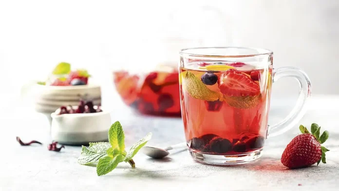 Keep cool with fruit teas