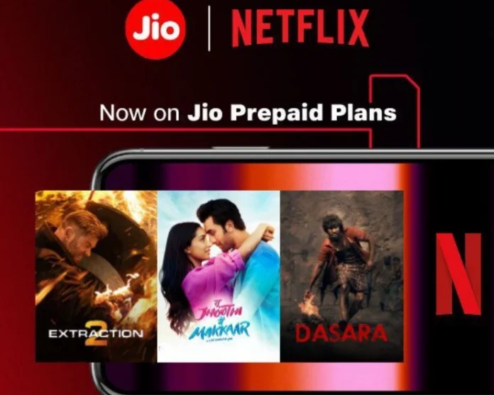 Reliance Jio launches new 'Jio-Netflix prepaid plans'