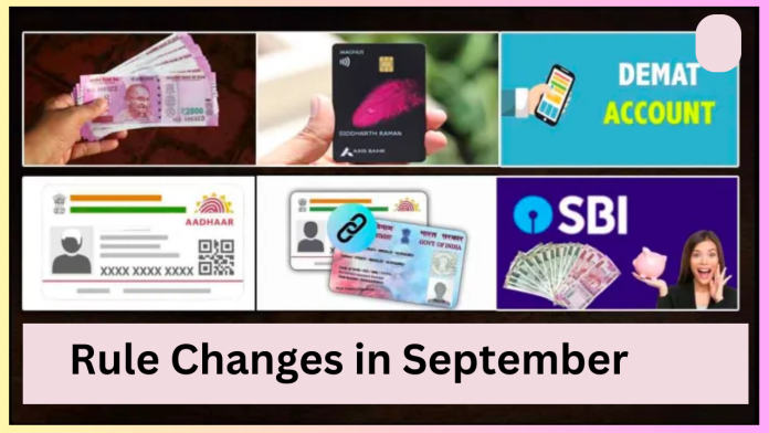 Rule Changes in September : These seven rules will change in September, see the complete list here