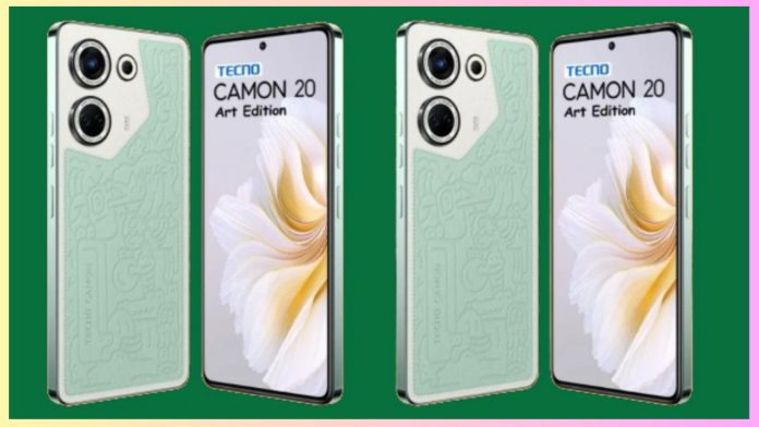 Tecno Camon 20 Avocado Art Edition! Leather rear panel phone launched in less than 16 thousand, you will be happy knowing the features