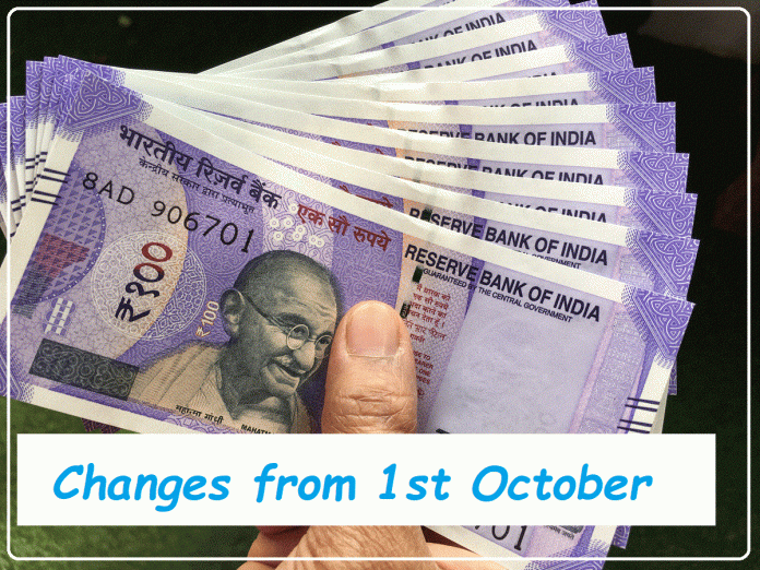 New Rules : These rules related to money will change from October 1, your time will be affected.