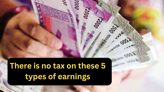 Non taxable income: Big News! There is no tax on these 5 types of earnings, know these rules immediately