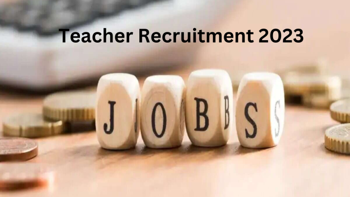 Teacher Recruitment 2023 : Golden opportunity to get a government job! Salary up to Rs 92000, apply before 7th September, know details