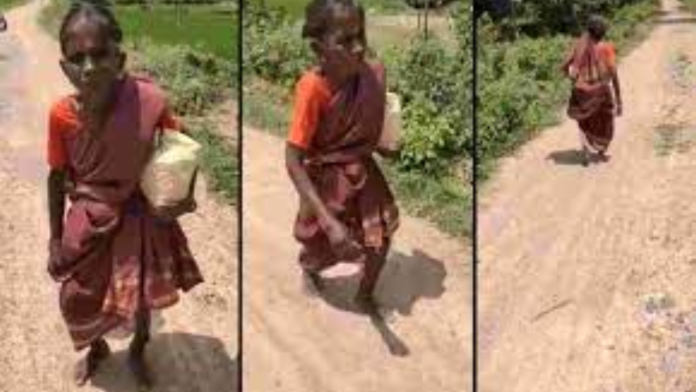 Viral video: Elderly woman walks 9 KM sans footwear to tie rakhi to brother