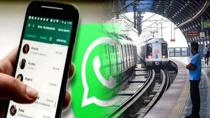 Delhi Metro tickets on WhatsApp : Good news for travelers! Now buy tickets of all lines through WhatsApp