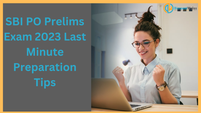 SBI PO Exam 2023: Exam will be held in a few days, these last minute preparation tips can be very useful for you