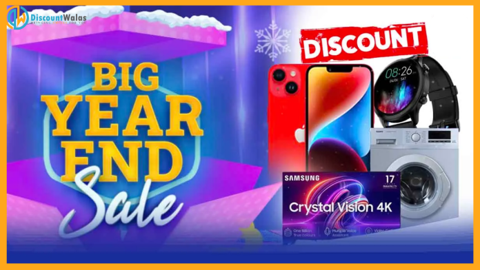 Flipkart Big Year End Sale : Up to 80% off on TVs, smartphones and electronics! Know the deals