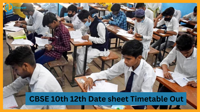 CBSE Date Sheet 2024: CBSE released the date sheet of 10th and 12th board exam, see timetable here