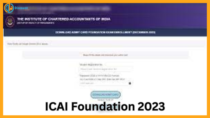 ICAI Foundation 2023: Admit card released for CA Foundation exam, download from here