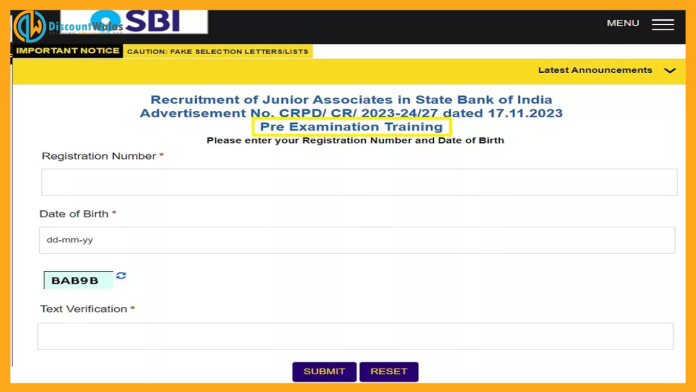 SBI Clerk Prelims Admit Card download from this day, training material released