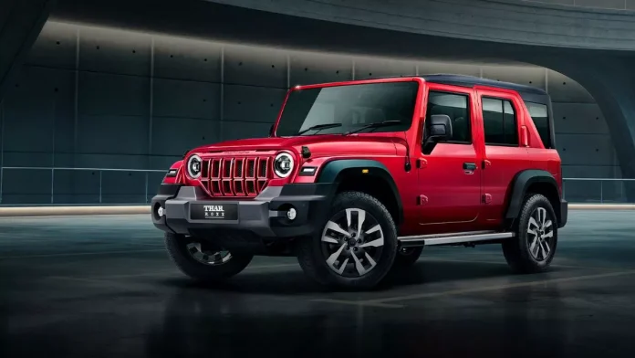 Mahindra Thar getting year-end discounts of up to Rs. 3.06 lakh