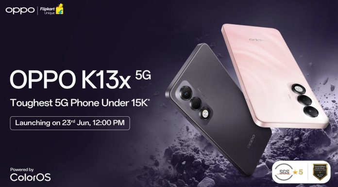 Oppo K13x 5G: Oppo is bringing a cheap 5G phone with 6000mAh battery, launch date confirmed