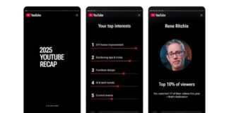 YouTube’s New ‘Recap’ Feature: It’s Spotify Wrapped for Videos, Complete with a Personality Type
