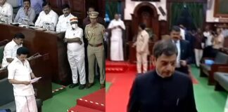 TN Assembly Row: Governor RN Ravi Walks Out Over National Anthem; CM Stalin Invokes ‘Bearded Goat’ Quote