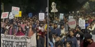 JNU clash at equality march sparks FIR against JNUSU leaders, campus tense amid row
