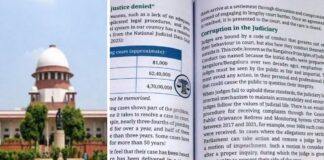 All good. Judicial corruption has been erased from NCERT Class 8 textbook