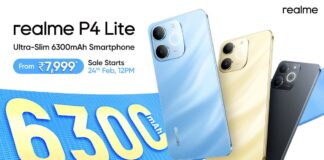 Realme P4 Lite 5G debuts in India with a 6,300mAh battery