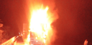 Delhi-Mumbai Expressway Tragedy: 5 Devotees Burnt Alive as Moving Car Catches Fire Near Alwar