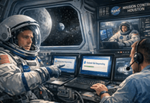 Galactic Tech Support: NASA Artemis II Crew Battles Outlook Glitch En Route to Moon