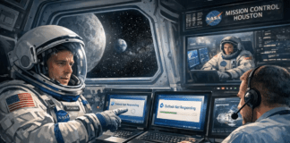 Galactic Tech Support: NASA Artemis II Crew Battles Outlook Glitch En Route to Moon