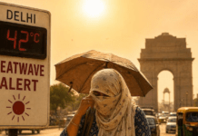IMD Issues Severe Storm Alert for 15 States; Yellow Alert Sounded for Delhi-NCR Heatwave as Mercury Climbs to 42°C