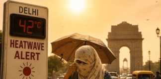 IMD Issues Severe Storm Alert for 15 States; Yellow Alert Sounded for Delhi-NCR Heatwave as Mercury Climbs to 42°C