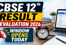 CBSE Class 12 Revaluation 2026: Online Portal Opens Today
