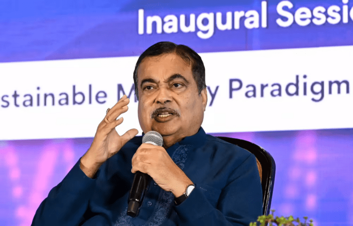 124472429 Nitin Gadkari E100 fuel regulations flex fuel vehicles