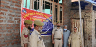 Srinagar Police Attach Drug Properties Worth ₹3.5 Crore in Aggressive NDPS Sweep