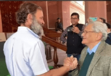 No Eye Contact, Only a Handshake! Did Rahul Gandhi Send a Big Political Message to Local Leadership in Rajasthan?