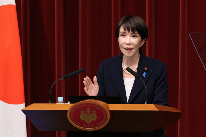 AA267jUP Japanese PM Sanae Takaichi meets PM Modi