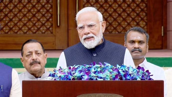 image (44) PM Modi Monsoon Session speech, Rahul Gandhi 56 year old youth jibe, Skyroot Aerospace Vikram 1 launch, Mission Aagaman space milestone, Indian private space sector, Lok Sabha Monsoon Session 2026, Leader of Opposition speech, Sriharikota private rocket